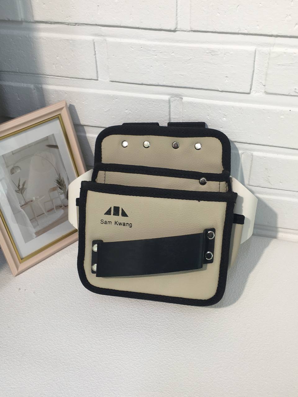 2단 도배작업가방 , 다용도 작업 가방 그레이